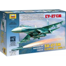 ZVEZDA Model Kit letadlo 7295 - SU-27SM (1:72)
